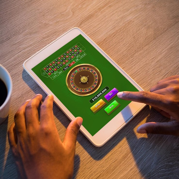 Tampilan antarmuka kasino langsung kongsibet di perangkat mobile dengan meja baccarat aktif